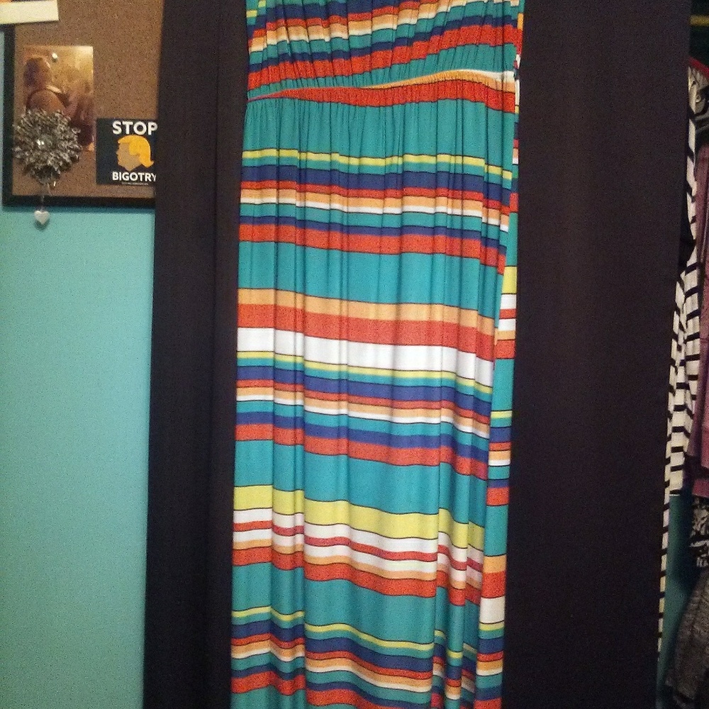 Summer maxi elastic top